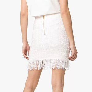 Mona Tweed Fringe Two Piece