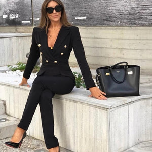 Jenna Double Breasted Two Piece Suit