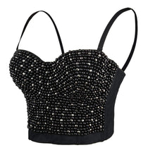 Load image into Gallery viewer, Pearl Beaded Bustier
